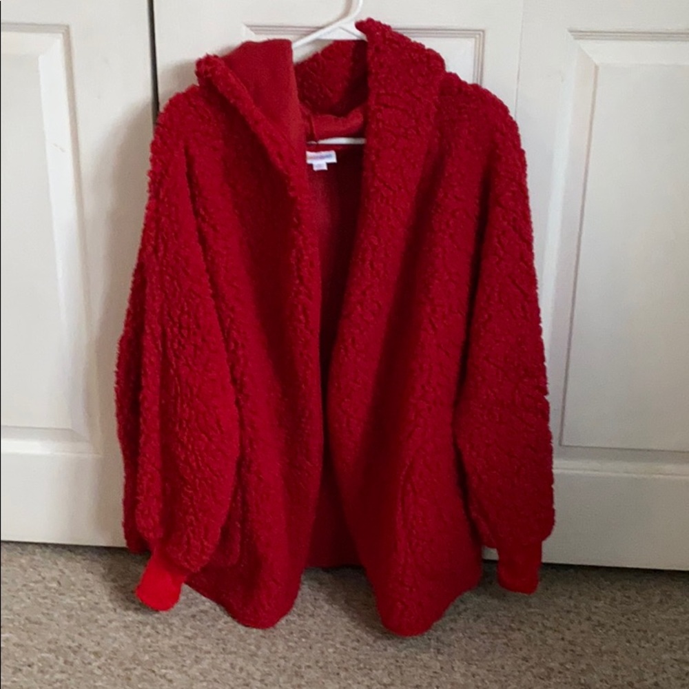 NWOT LuLaRoe Teddy Bear Jacket